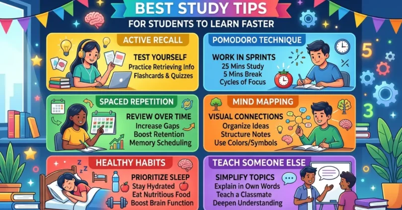 best study tips for students to learn faster