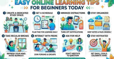 easy online learning tips for beginners today