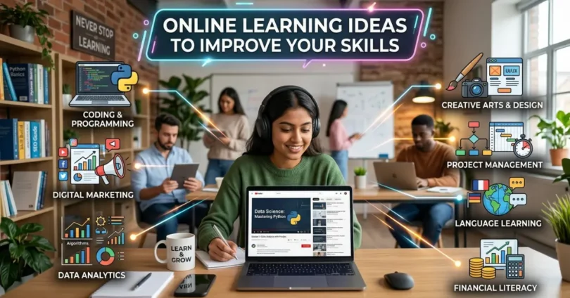 online learning ideas to improve your skills