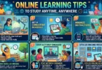 online learning tips to study anytime anywhere