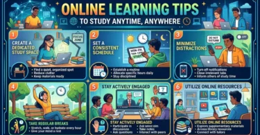 online learning tips to study anytime anywhere