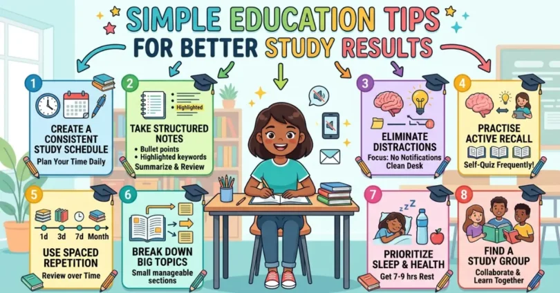 simple education tips for better study results