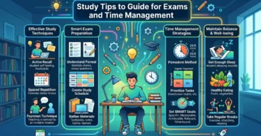 study tips to guide for exams and time management