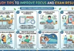 study tips to improve focus and exam results